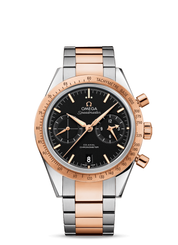 Omega Speedmaster 57 Co-Axial Stainless Steel / Red Gold / Black / Bracelet
